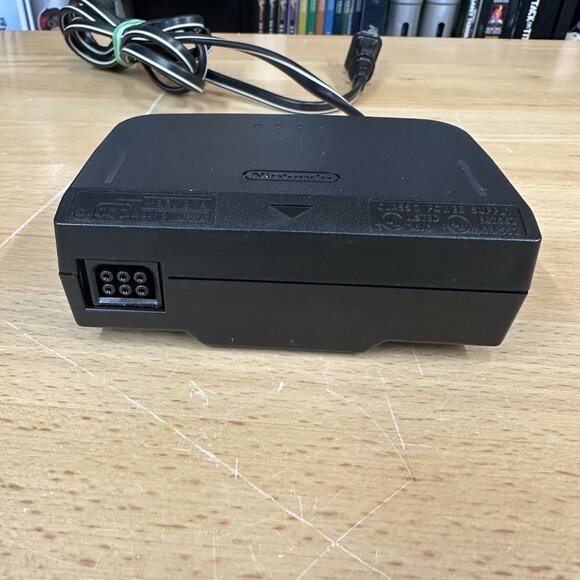 Nintendo 64 Power Supply Cord AC Adapter Original Charger Cable Authentic N64 - Picture 4 of 4